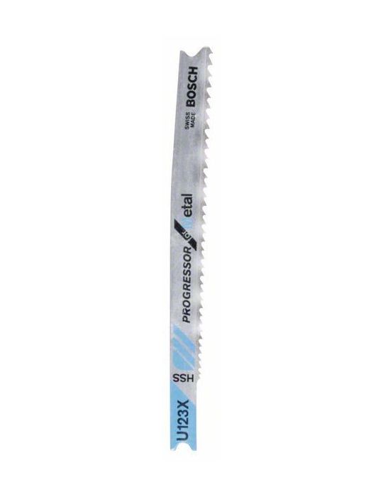 Set de 3 panze Progresor pentru metal U 123X Bosch - 1