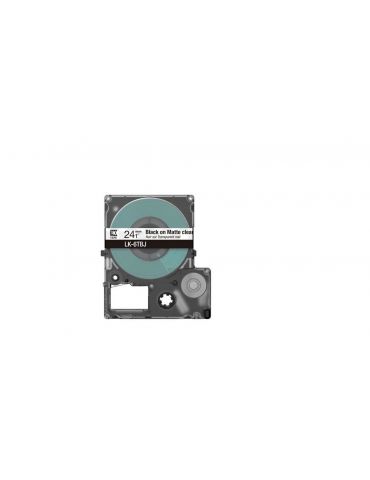Epson LK-6TBJ Negru, Transparente - Tik.ro