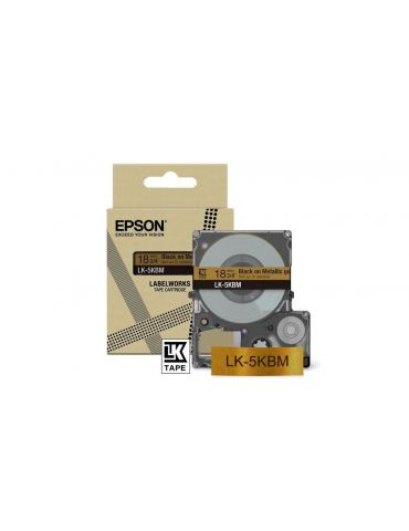 Epson LK-5KBM Negru, De aur - Tik.ro