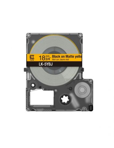 Epson C53S672074 benzi pentru etichete Negru pe galben - Tik.ro