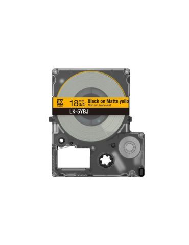 Epson C53S672075 benzi pentru etichete Negru pe galben - Tik.ro