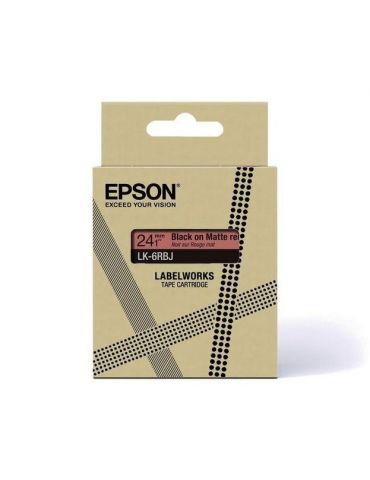 Epson C53S672072 etichete pentru imprimante Negru, Roşu