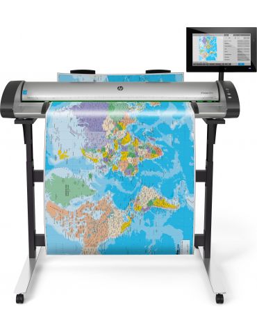 HP SD Pro 44-in Sheet-fed scaner 1200 x 1200 DPI A0 Negru