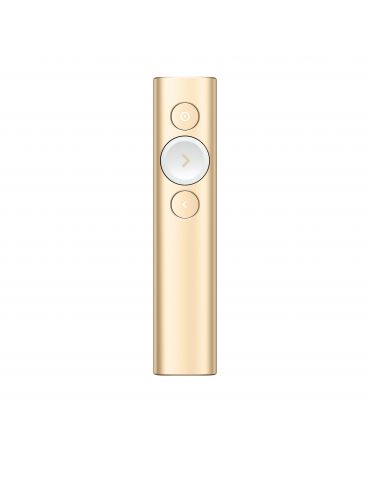 Logitech Spotlight prezentatori wireless Bluetooth RF De aur - Tik.ro