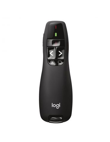 Logitech R400 prezentatori wireless RF Negru
