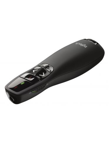 Logitech R400 prezentatori wireless RF Negru