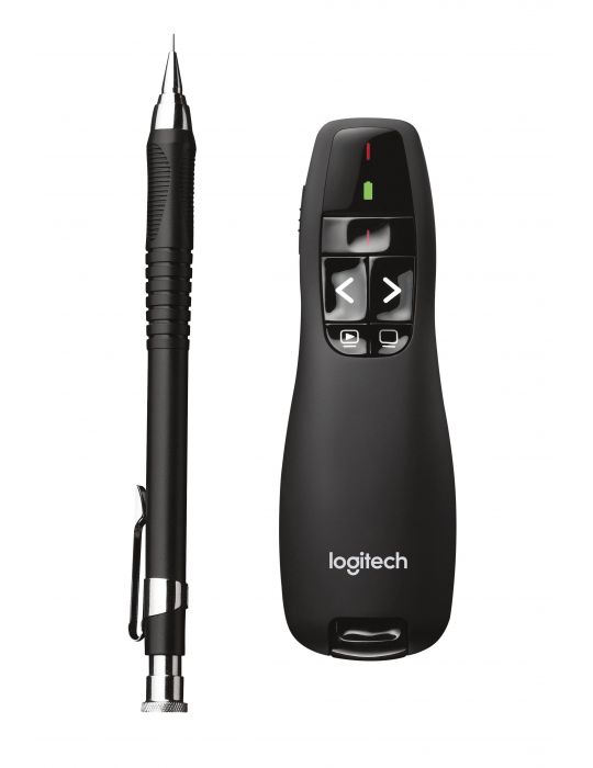 Logitech R400 prezentatori wireless RF Negru