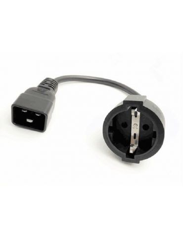 APC EPDU POWER CORD SCHUKO TO C20 0 Negru 0,5 m - Tik.ro