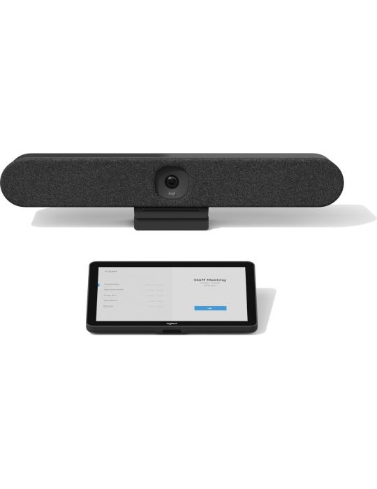 Logitech Rally Bar Huddle + Tap IP sisteme de video-conferințe 6 persoană(persoane) Ethernet LAN Sistem conferințe video de grup
