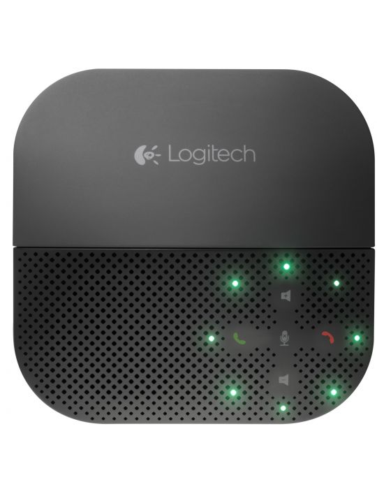 Logitech P710e telefoane cu difuzor Telefon mobil USB Bluetooth Negru