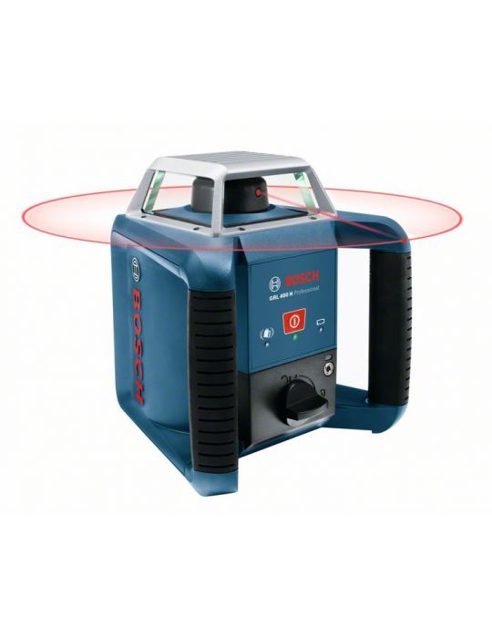 Bosch GRL 400 H Set Nivela laser rotativa 20m receptor 400m precizie 0.08mm/m Bosch - 1