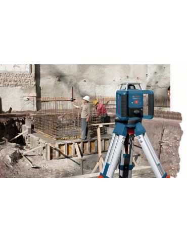 Bosch GRL 400 H Set Nivela laser rotativa 20m receptor 400m precizie 0.08mm/m Bosch - 1