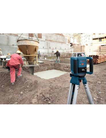 Bosch GRL 400 H Set Nivela laser rotativa 20m receptor 400m precizie 0.08mm/m Bosch - 1