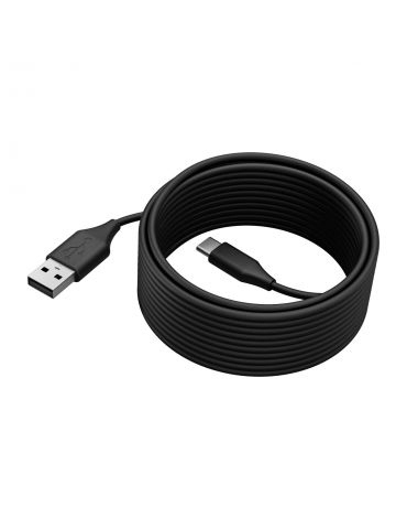 Jabra 14202-11 cabluri USB 5 m USB 2.0 USB C USB A Negru - Tik.ro