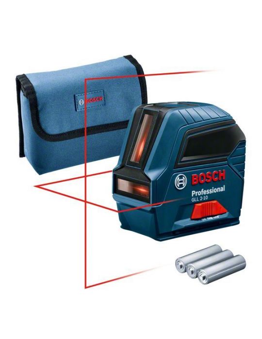 Bosch GLL 2-10 Nivela laser cu linii 10m precizie 0.3 mm/m Bosch - 1