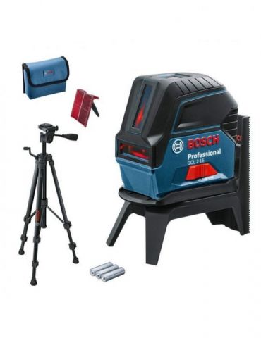Bosch GCL 2-15 Professional + BT 150 Nivela laser cu puncte si linii 15m precizie 0.3mm/m Bosch - 1 - Tik.ro