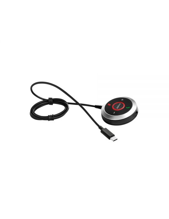 Jabra Evolve 40 Link MS telecomenzi Prin cablu Audio Butoane pentru apăsat