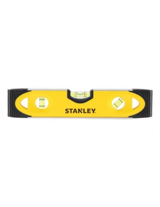 Stanley 0-43-511 Nivela Torpedo din plastic cu cadru din aluminiu magnetica 230 mm Stanley - 1