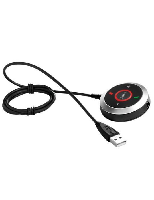 Jabra Evolve 80 Link MS telecomenzi Prin cablu Audio Butoane pentru apăsat