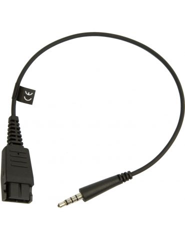 Jabra 8800-00-99 adaptor mufă cablu Quick Disconnect (QD) 3.5 mm Negru - Tik.ro