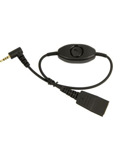 Jabra 8800-00-79 cabluri telefonice 0,5 m Negru - Tik.ro