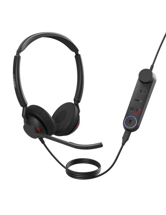 Jabra Engage 50 II Căști Prin cablu Bandă de fixare pe cap Birou Call center USB tip-C Negru