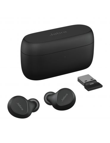 Jabra Evolve2 Buds Căști True Wireless Stereo (TWS) În ureche Apeluri Muzică Bluetooth Negru