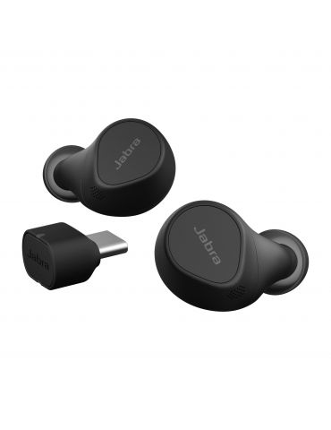 Jabra Evolve2 Buds Căști True Wireless Stereo (TWS) În ureche Apeluri Muzică Bluetooth Negru