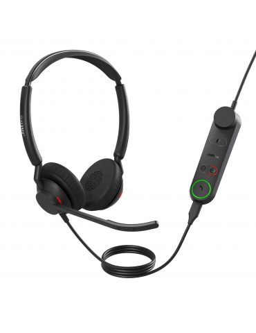Jabra Engage 50 II Căști Prin cablu Bandă de fixare pe cap Birou Call center USB Tip-A Negru - Tik.ro