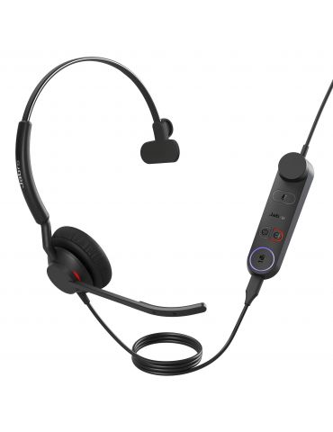 Jabra Engage 50 II Căști Prin cablu Bandă de fixare pe cap Birou Call center USB tip-C Negru - Tik.ro