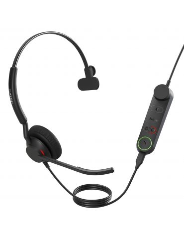 Jabra Engage 50 II Căști Prin cablu Bandă de fixare pe cap Birou Call center USB Tip-A Negru - Tik.ro