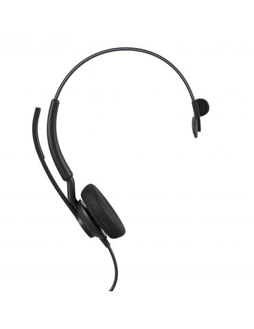 Jabra Engage 40 Căști Prin cablu Bandă de fixare pe cap Birou Call center USB tip-C Negru