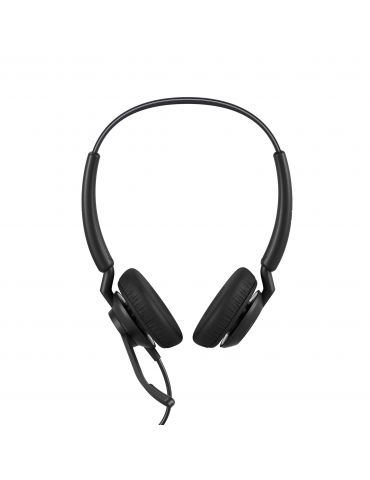 Jabra Engage 40 Căști Prin cablu Bandă de fixare pe cap Birou Call center USB Tip-A Negru