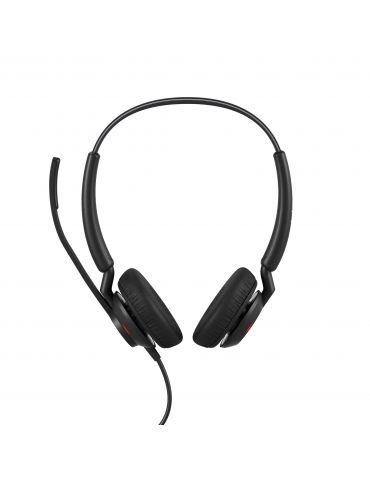 Jabra Engage 40 Căști Prin cablu Bandă de fixare pe cap Birou Call center USB Tip-A Negru