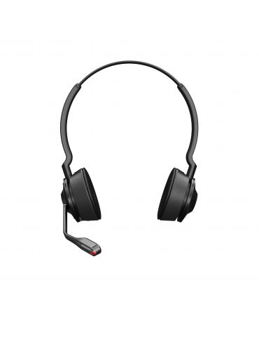 Jabra Engage 55 Căști Fără fir Bandă de fixare pe cap Birou Call center Negru, Titan