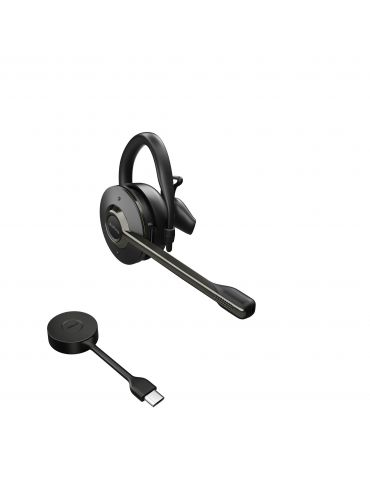 Jabra Engage 55 Căști Fără fir Cârlig-ureche Birou Call center Negru, Titan - Tik.ro