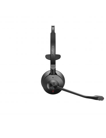 Jabra Engage 55 Căști Fără fir Bandă de fixare pe cap Birou Call center Negru, Titan
