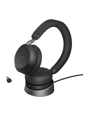 Jabra 27599-999-889 cască audio & cască cu microfon Căști Prin cablu & Wireless Bandă de fixare pe cap Apeluri Muzică USB tip-C