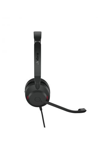 Jabra Evolve2 30, UC Stereo Căști Prin cablu Bandă de fixare pe cap Birou Call center USB tip-C Negru