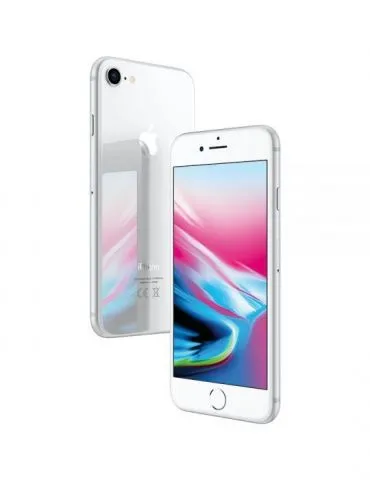 Smartphone apple iphone 8, 64gb silver grade b used