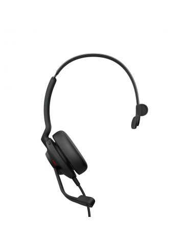Jabra Evolve2 30, UC Mono Căști Prin cablu Bandă de fixare pe cap Birou Call center USB tip-C Negru