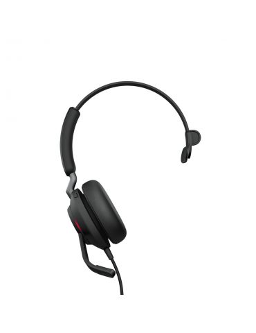 Jabra Evolve2 40, UC Mono Căști Prin cablu Bandă de fixare pe cap Birou Call center USB Tip-A Bluetooth Negru - Tik.ro