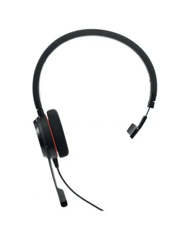 Jabra Evolve 20 USB-C MS Mono Căști Prin cablu Bandă de fixare pe cap Birou Call center USB tip-C Negru