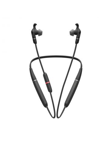 Jabra Evolve 65e MS & Link 370 Căști Fără fir Bandă gât Birou Call center Micro-USB Bluetooth Negru - Tik.ro
