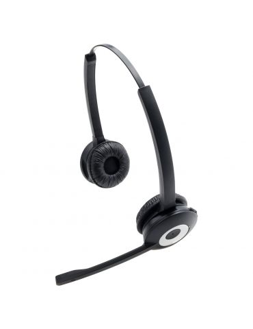 Jabra Pro 920 Duo Căști Fără fir Bandă de fixare pe cap Birou Call center Negru