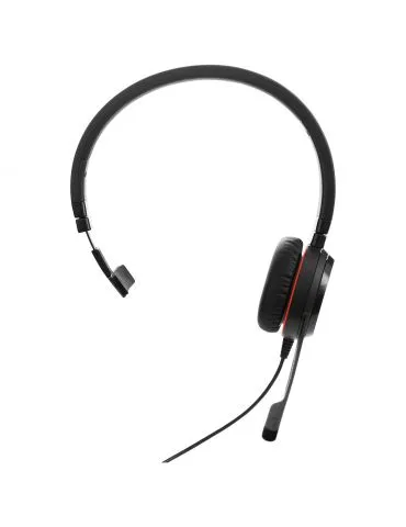 Jabra Evolve 20SE MS Mono Căști Prin cablu Bandă de fixare pe cap Birou Call center USB Tip-A Bluetooth Negru - Tik.ro