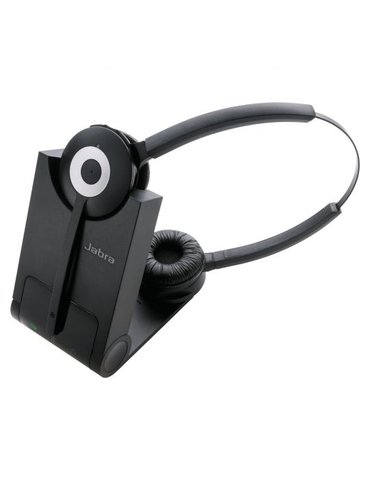 Jabra PRO 930 Duo Căști Fără fir Bandă de fixare pe cap Birou Call center Bluetooth Negru