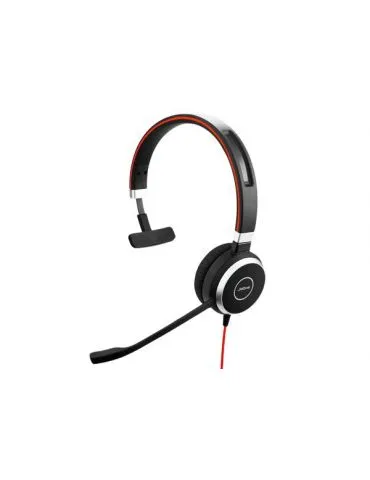 Jabra Evolve 40 UC Mono USB-C Căști Prin cablu Bandă de fixare pe cap Birou Call center USB tip-C Bluetooth Negru - Tik.ro