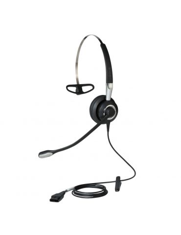 Jabra Biz 2400 II QD Mono NC 3-in-1 Wideband Căști Prin cablu Bandă gât, Cârlig-ureche, Bandă de fixare pe cap Birou Call