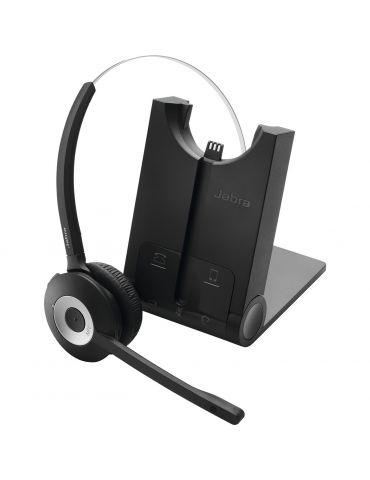 Jabra Pro 925 Căști Fără fir Bandă gât, Cârlig-ureche, Bandă de fixare pe cap Birou Call center Bluetooth Negru - Tik.ro